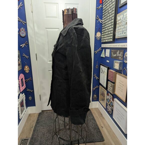 Mossimo Double-Breasted Trench Pea Coat Jacket - Picture 5 of 10